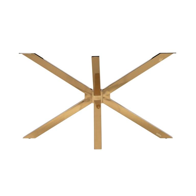 Richmond Interiors Tischbein Matrix Conrad | Gold
